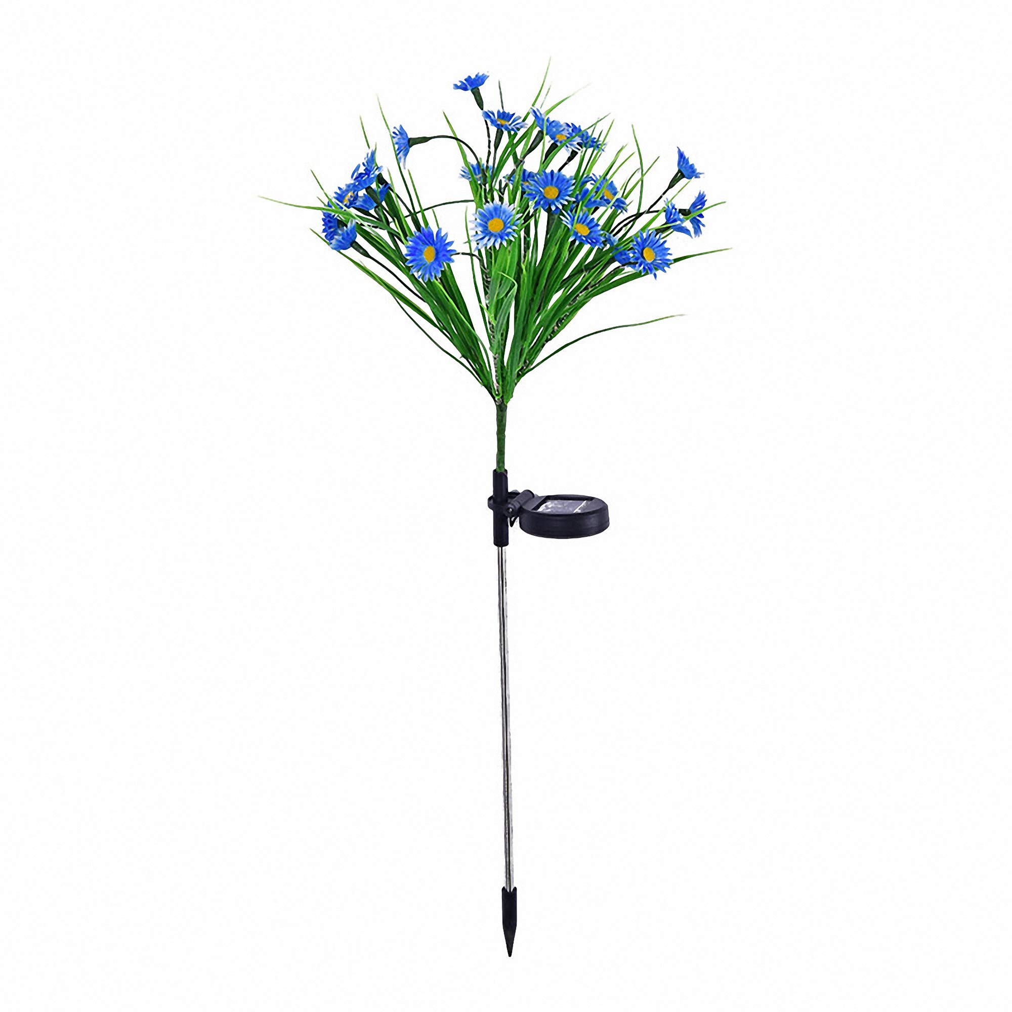 Outdoor Garden Solar Lights Multi-Color Changing LED Flower Stake Light Landscape Decorative Lawn Yard Lamp for Garden Patio Backyard