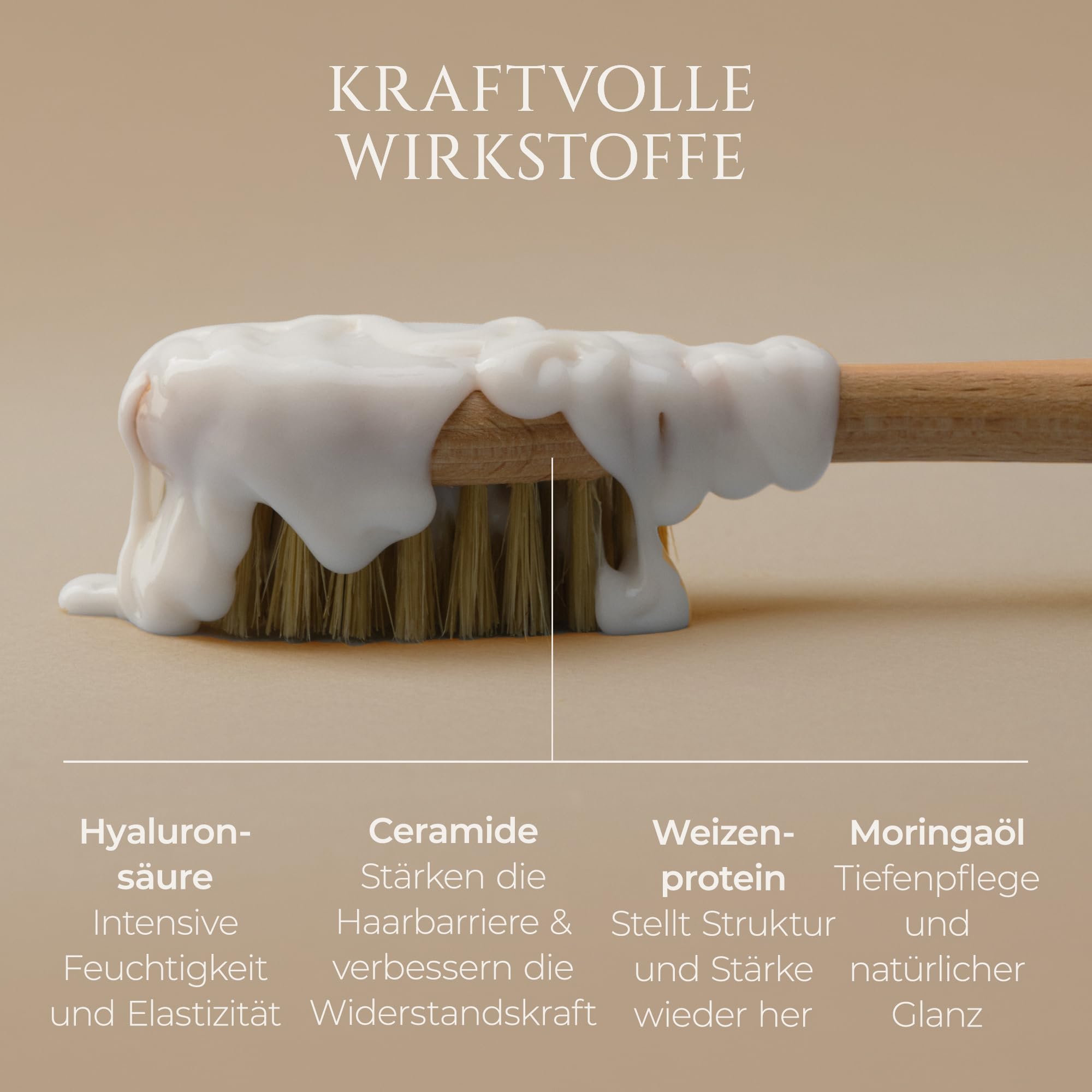 Hadat Intensive Repair Shampoo – Premium Pflege für Geschädigtes & Coloriertes Haar – Mit Moringa-Öl, Ceramiden & Hyaluronsäure – Niedriger Sulfatgehalt – Salonqualität (800 ml)