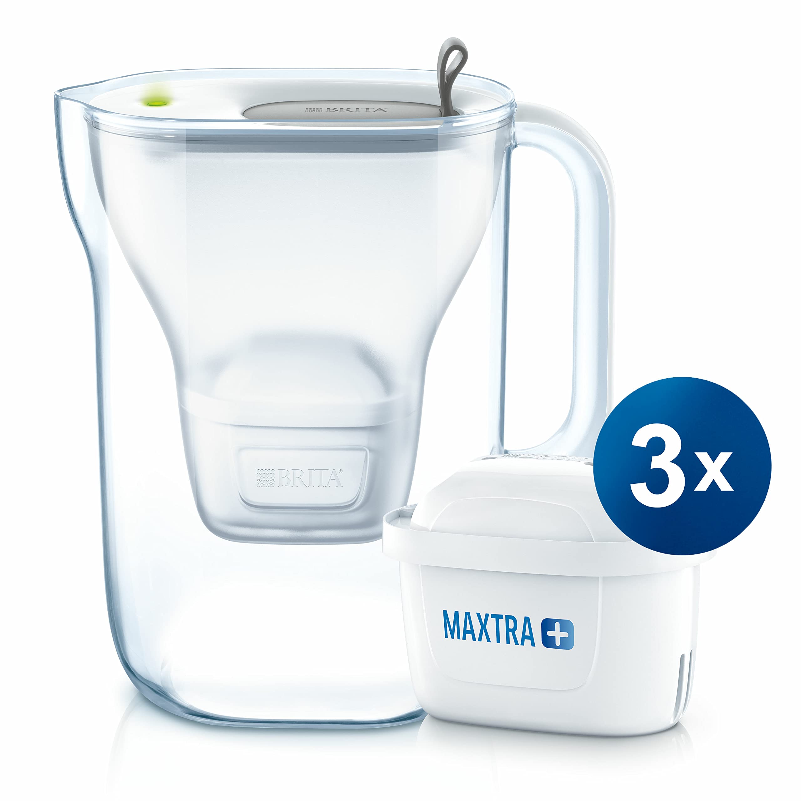 Brita Style, Jarra Filtrante Plástico, Graphite, 2.4 Litres, 3 Cartouches Incluidos