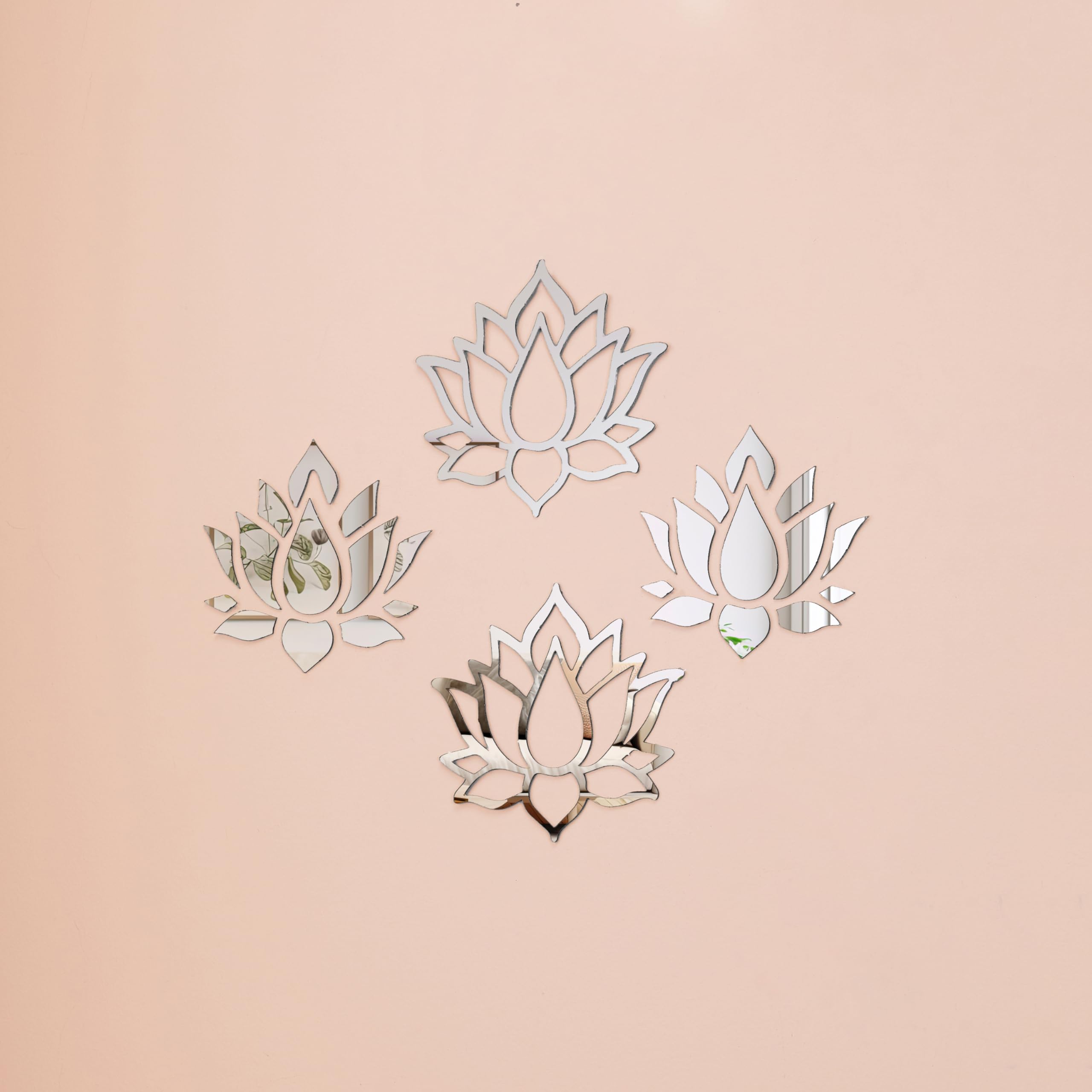 See full amazon price history chart for Amazon Brand - Solimo Glass Self Adhesive Lotus Shaped Acrylic Round Mirror for Wall Décor (Set of 4) | Silver Amazon Brand - Solimo Glass Self Adhesive Lotus Shaped Acrylic Round Mirror for Wall Décor (Set of 4) | Silver (B0CW1QQCXT) Amazon Price History, Amazon Price Tracker