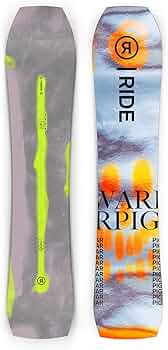 Amazon | Ride Warpig メンズ スノーボード 148cm | Ride | ボード