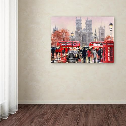 Miniatura 2 de Westminster Abbey by The Macneil Studio - Lienzo decorativo para pared, 24 x 32 pulgadas