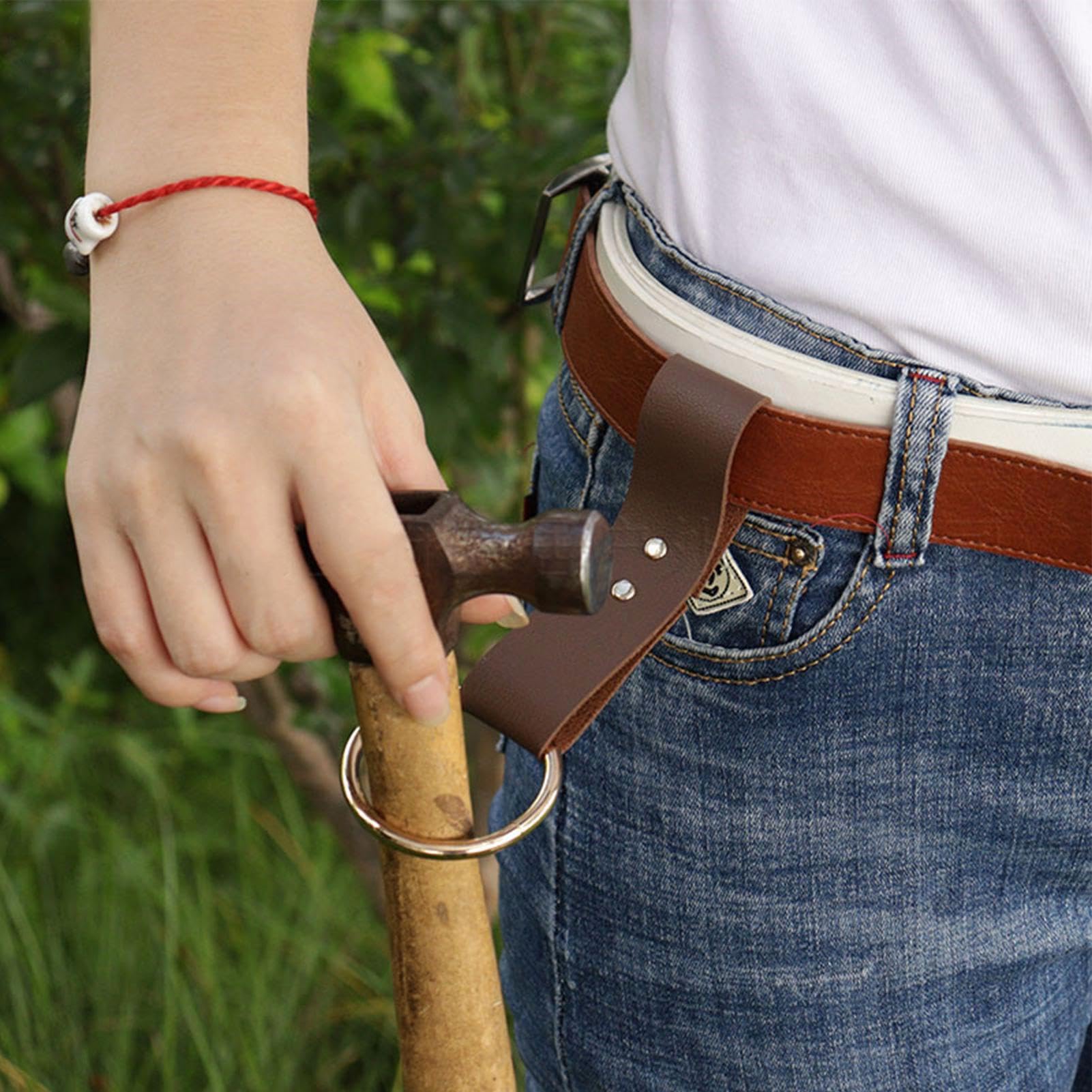 Boucle De Support Pour Marteau De Mer - Étui Ceinture Outils Avec Clip Robuste Pour Marteaux, Hachettes Et Maillets