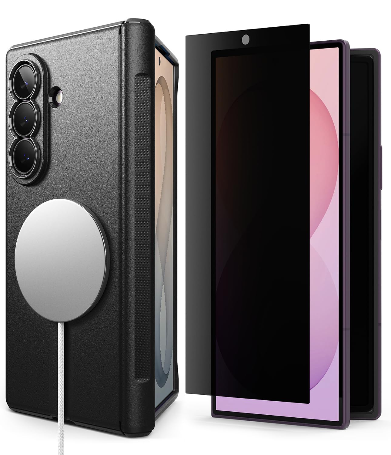 Ringke Funda y Protector Pantalla para Galaxy Z Fold 8 Ultra