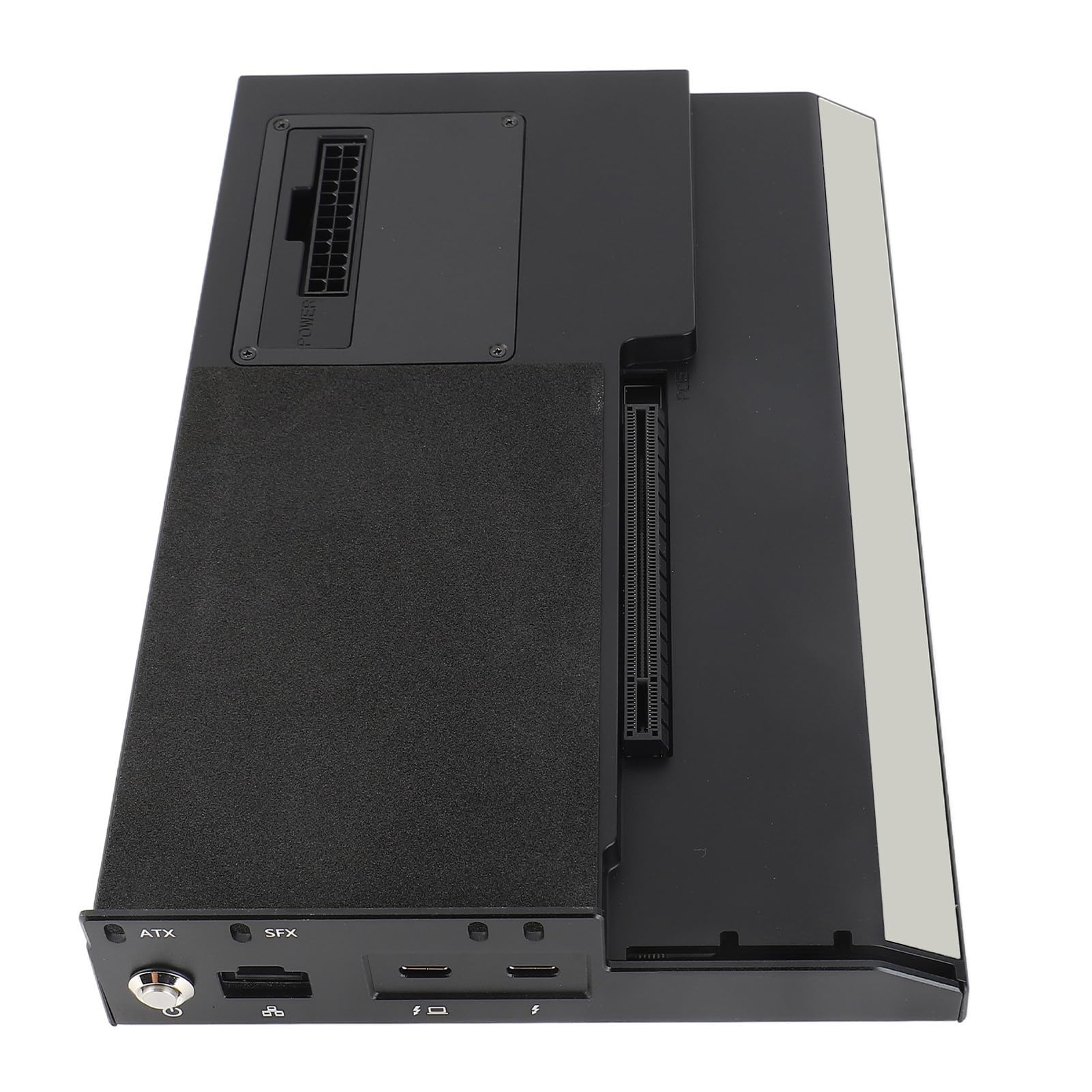 aqxreight Dock USB4 per GPU Esterno con Slot M.2 NVMe | 40Gbps Compatible, RJ45 Gigabit Ethernet, 60W PD Charging, Aluminum Alloy Enclosure for Laptop and NUC