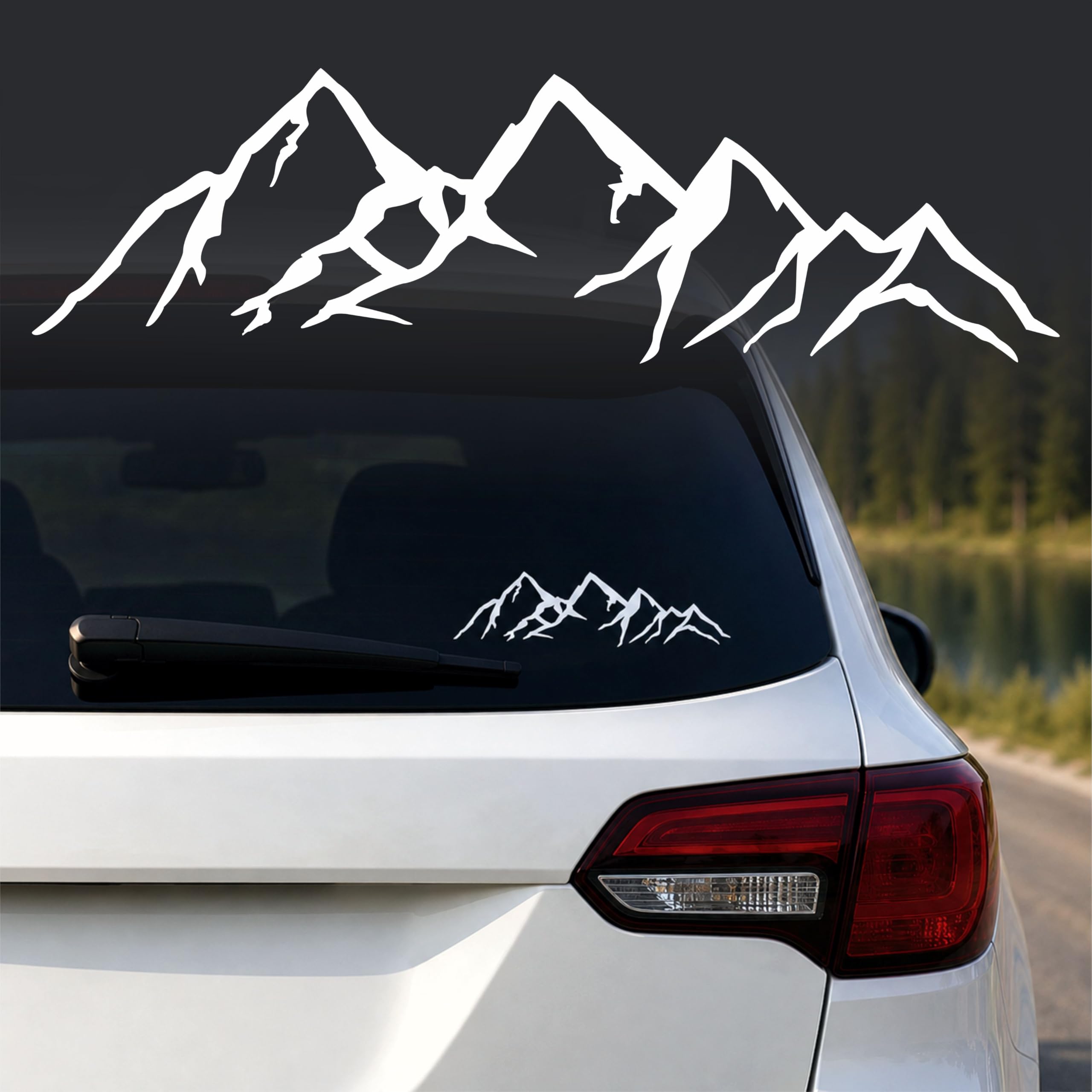 Amazon.co.jp: MINIK White Mountain ステッカー ビニールダイカット