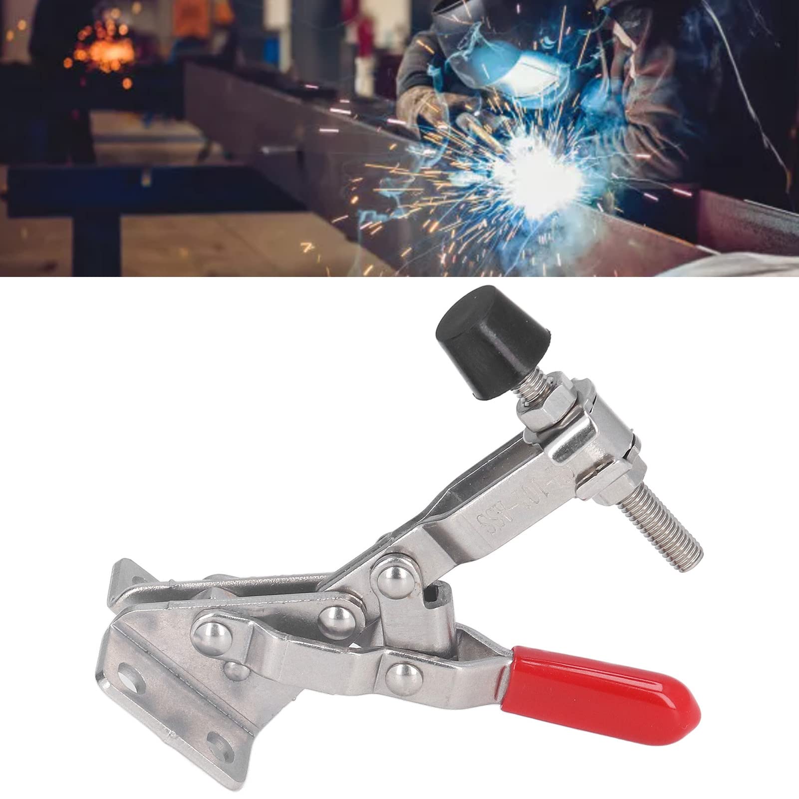 Natudeco Toggle Clamp Accuracy Toggle Clamp Toggle Clamp with Locking Mechanism Portable Toggle Clamp for Factory Processing