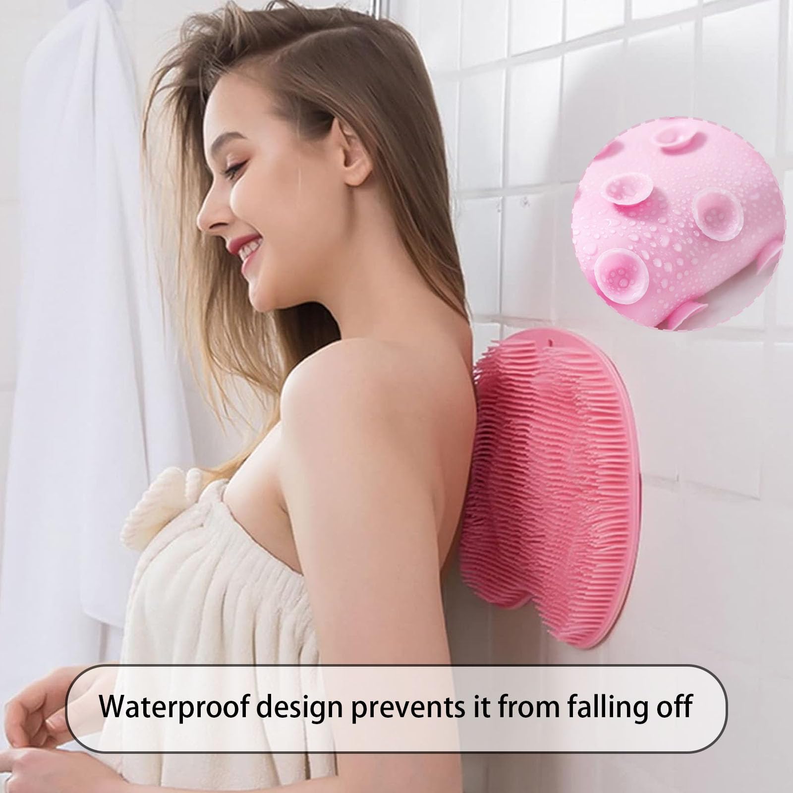 2 Pcs Foot Scrubber Mat, Foot Scrubber for Shower, for Men and Women Eliminate Calluses Dead Skin - Image 4