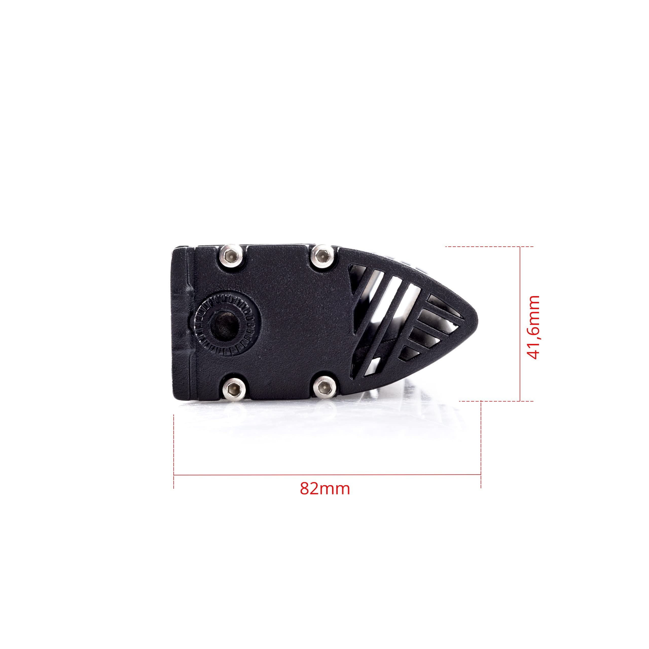 LAMPA ROBOCZA LED EINPARTS EPWL208 LAMPA WARSZTATOWA DO GARAŻU 12 V 24 V DO SAMOCHODÓW TERENOWYCH HOMOLOGACJA 6000K ZIMNA BIEL