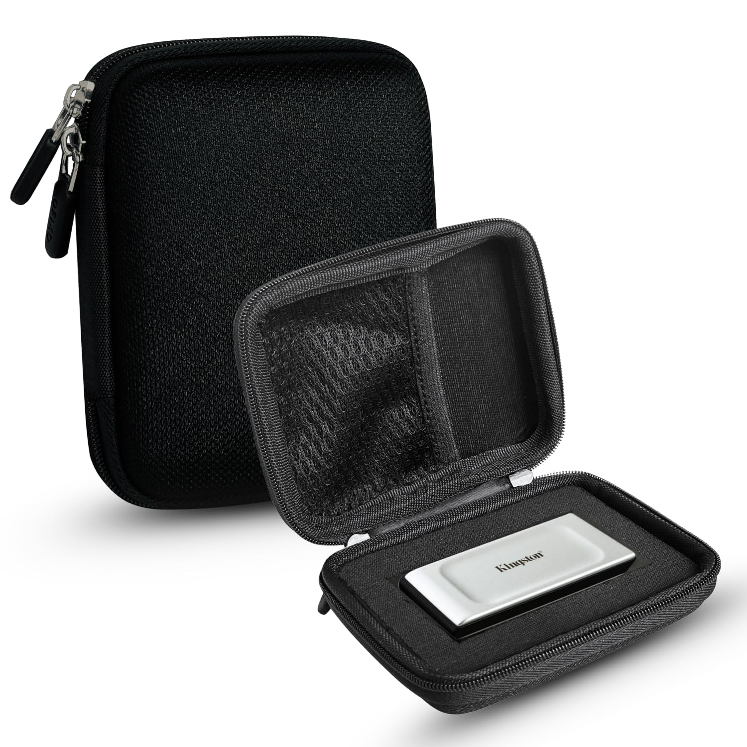SSD Case Cover Compatible for Kingston XS1000 | XS2000 | XS1000R SSD 1TB,2TB,4TB,500 GB High Performance Portable,Travel Case Protective Cover Storage Bag