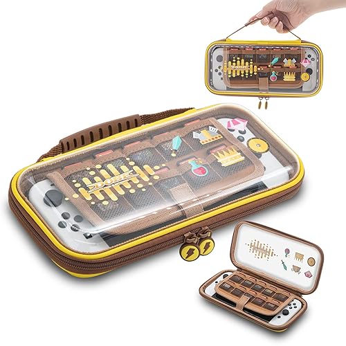 Miniatura 6 de OLYGIVE Switch OLED Case, Switch Carrying Case Compatible with Nintendo Switch or Switch OLED Console