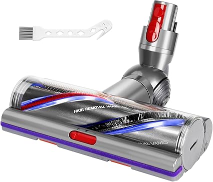 Lemige Upgrade V11 High Torque Cleaner Head Replacement for Dyson V11 V15 V10 SV12 SV14 SV15 SV17 SV22 SV27 SV28 SV47 Models, Vacuum Head Attachments for Dyson Parts & Accessories No. 970100-04 & 05