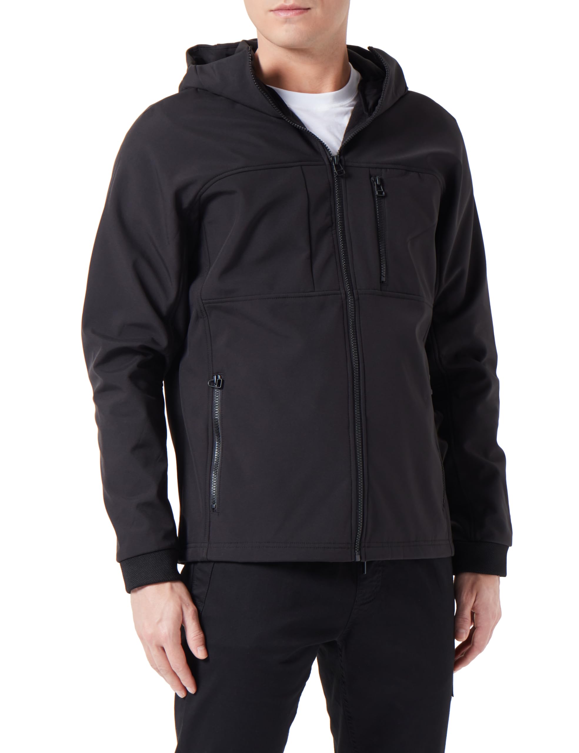 Jack & JonesMen's Jcoprime Embroidery Softshell Softshell jacket