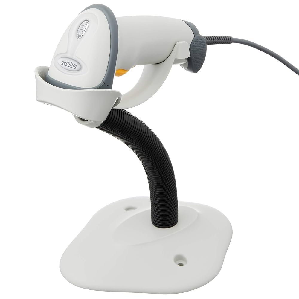 Amazon | Zebra LS2208-SR20001R-NA Barcode Scanner White