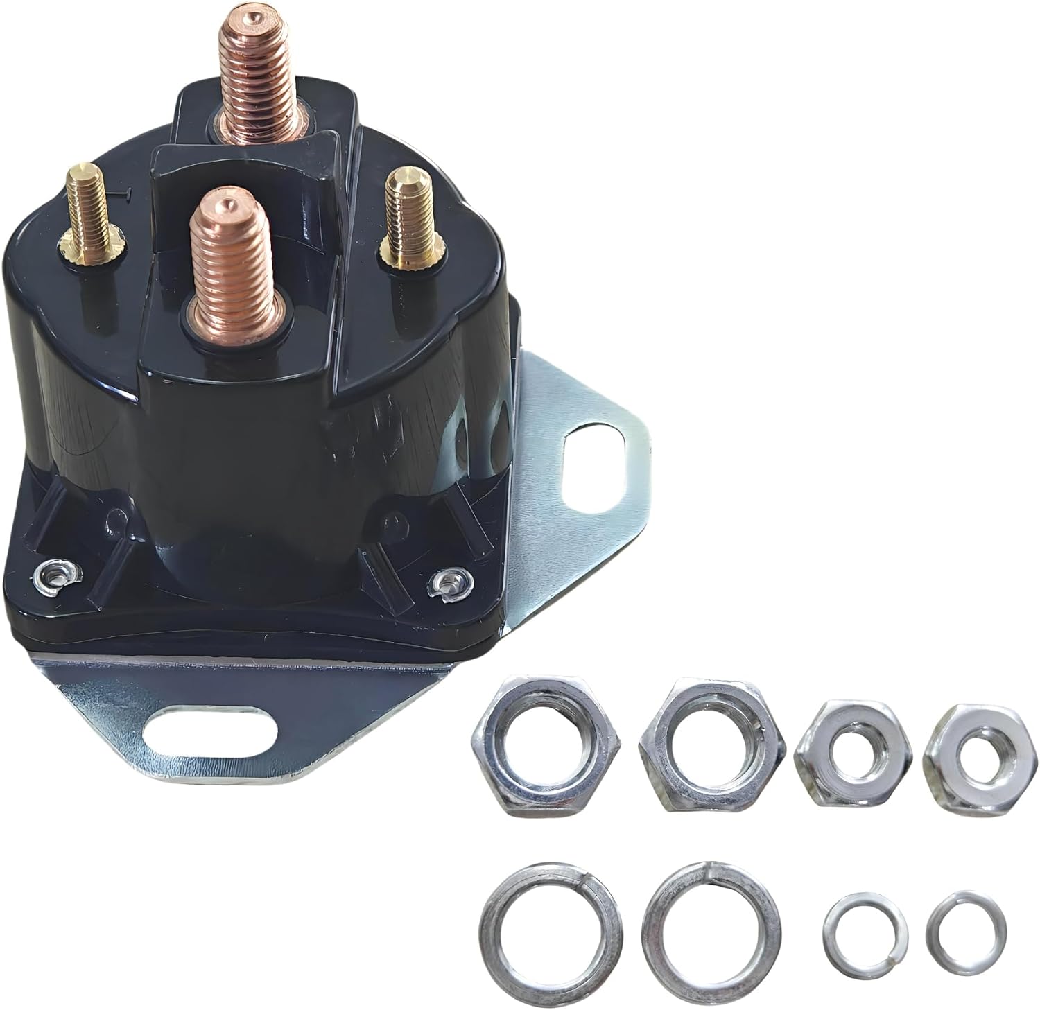 SW1951 Starter Solenoid Relay for Ford F Series F150 F250 F350 F450 F550 E Series E150 E250 E350 Escort Bronco Mustang Ranger Lincoln and Mercury Engine E5TZ-11450-A E9TZ-11450-B SW1533