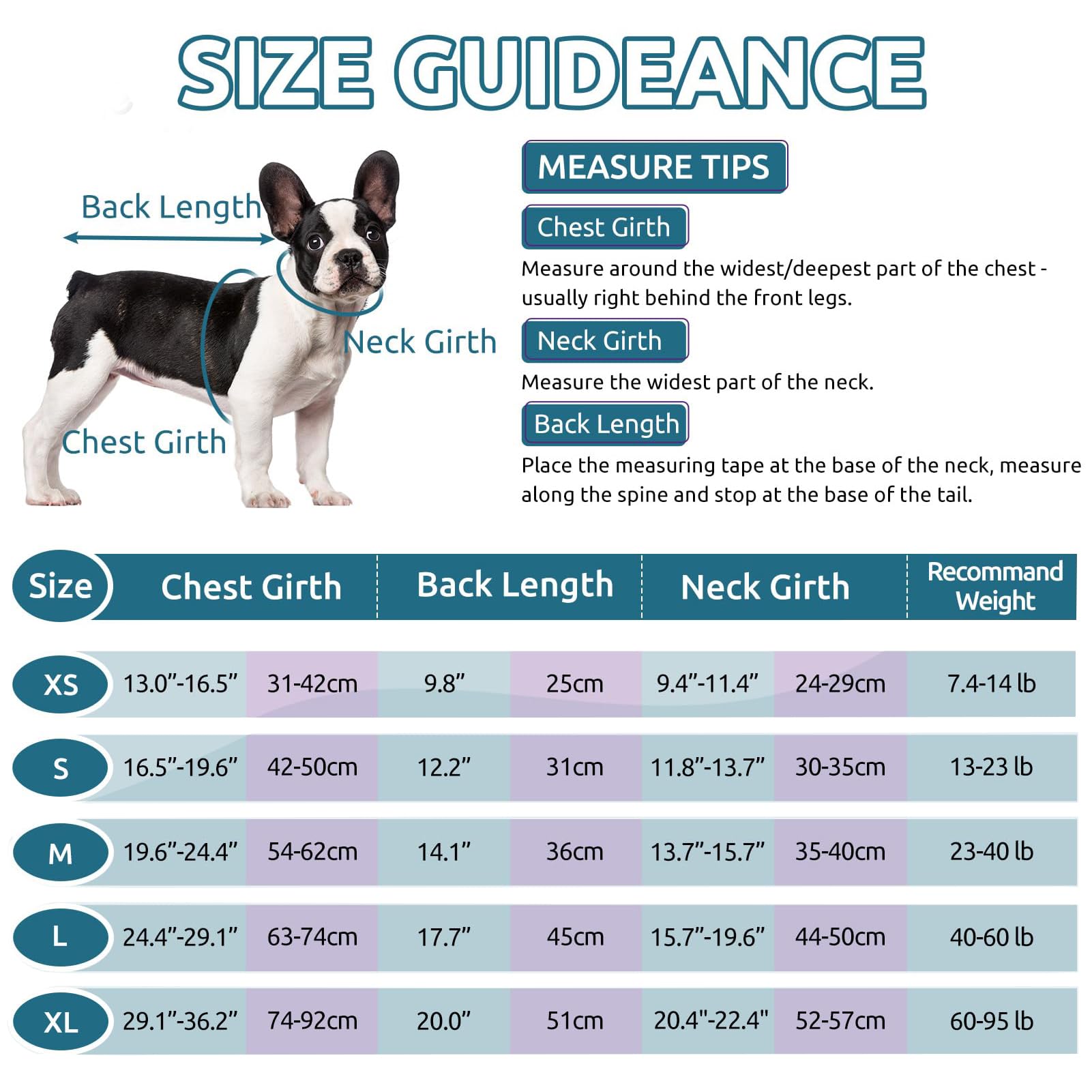 PUZAUKAL Maglione in pile per cani, invernale, caldo, per cani di piccola taglia, in morbido pile, con imbracatura, per cani di taglia media, grande e gatto, blu marno(L)