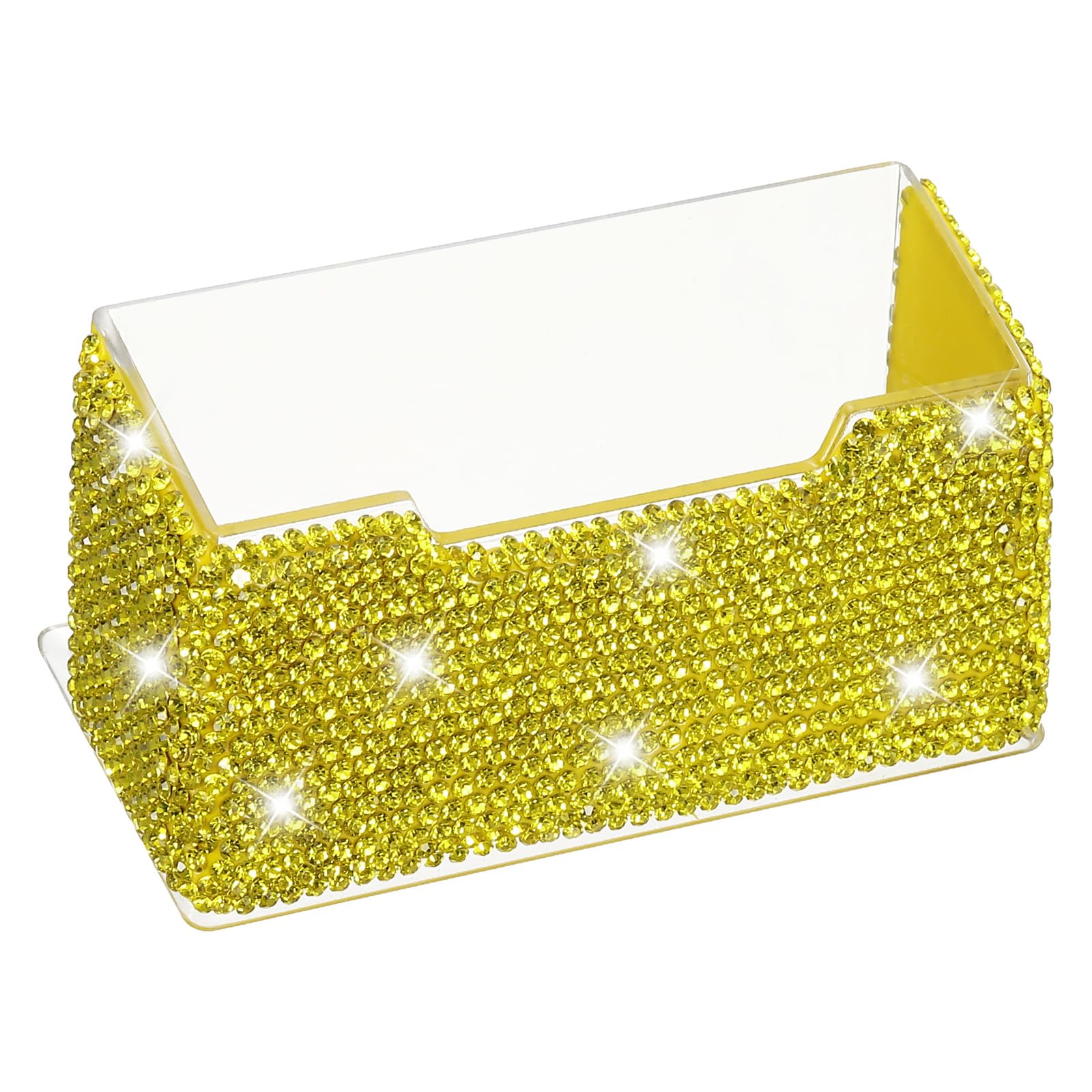 PATIKIL Rhinestone Business Card Holder