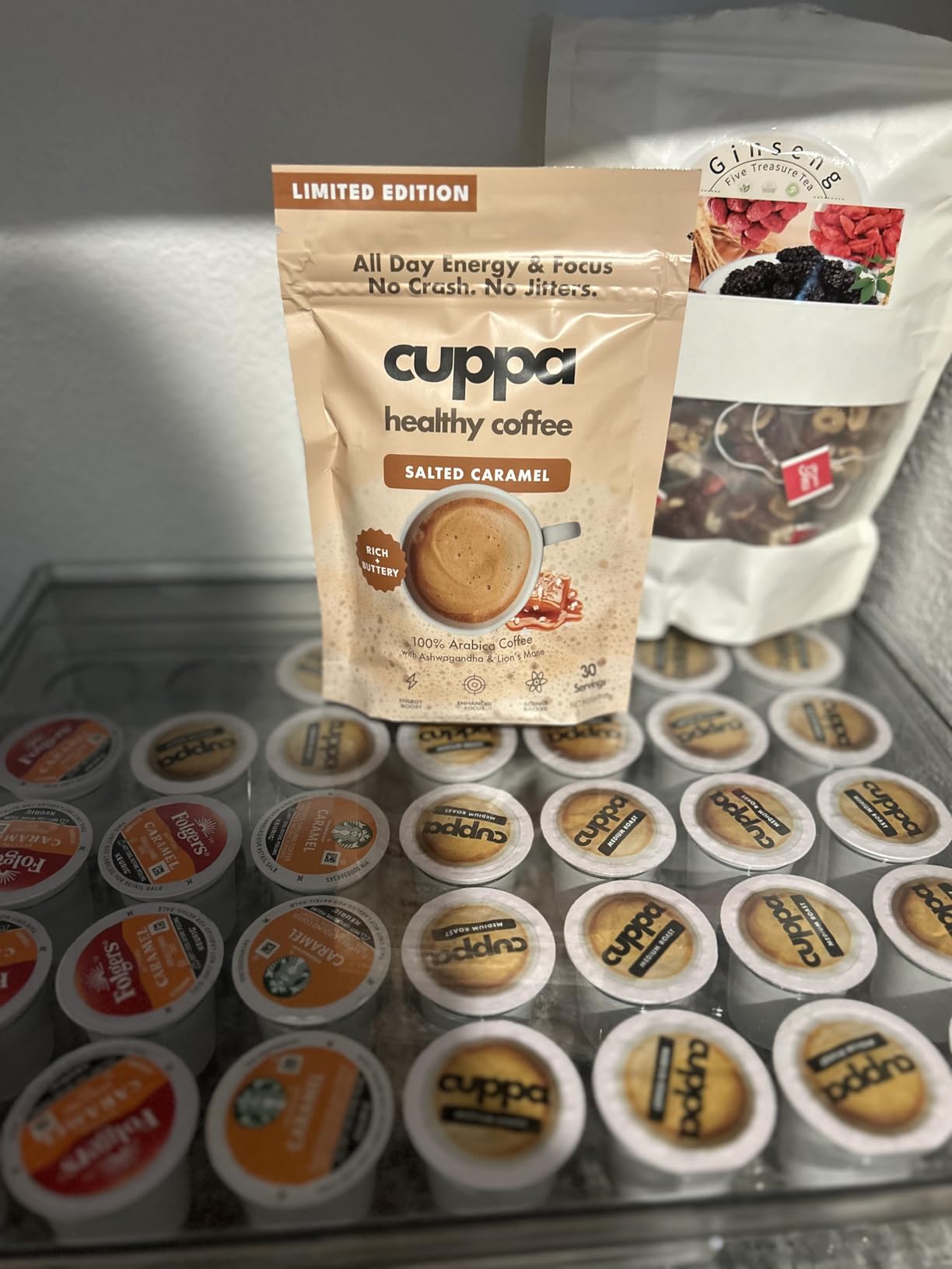 Cuppa Mushroom Coffee brewing results