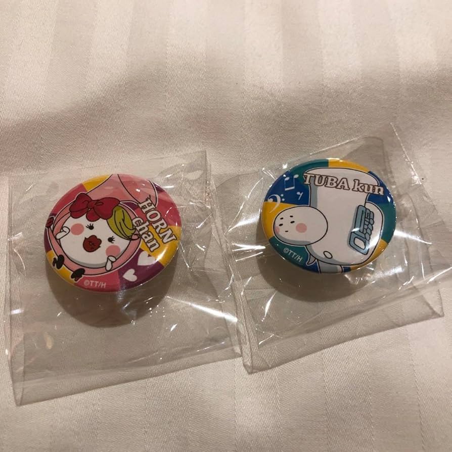 響け！ユーフォニアム 缶バッジ 2個セット 響け!ユーフォニアム10thAnniversaryEvent 缶バッジ - メルカリ