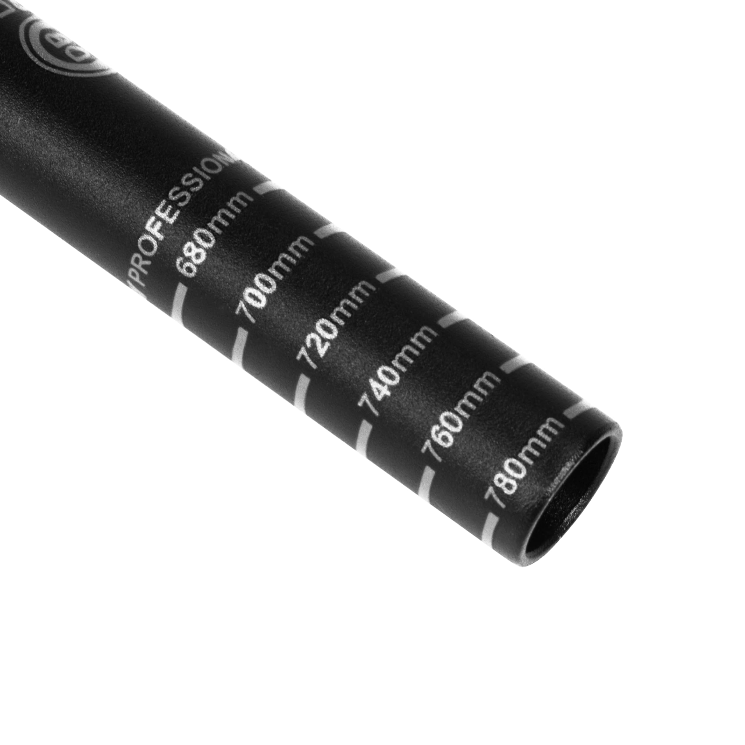 FIFTY-FIFTY MTB Kierownica 31,8 Riser, Kierownica z aluminium, Kierownica do roweru górskiego 31,8mm średnica 780mm szerokość (Czarny, 50mm Rise)
