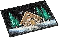 Vista 172 de Caroline's Treasures PJC1117JMAT - Felpudo para puerta delantera de 24 x 36 pulgadas, tapete antideslizante lavable de pelo bajo, 24 x 36 pulgadas