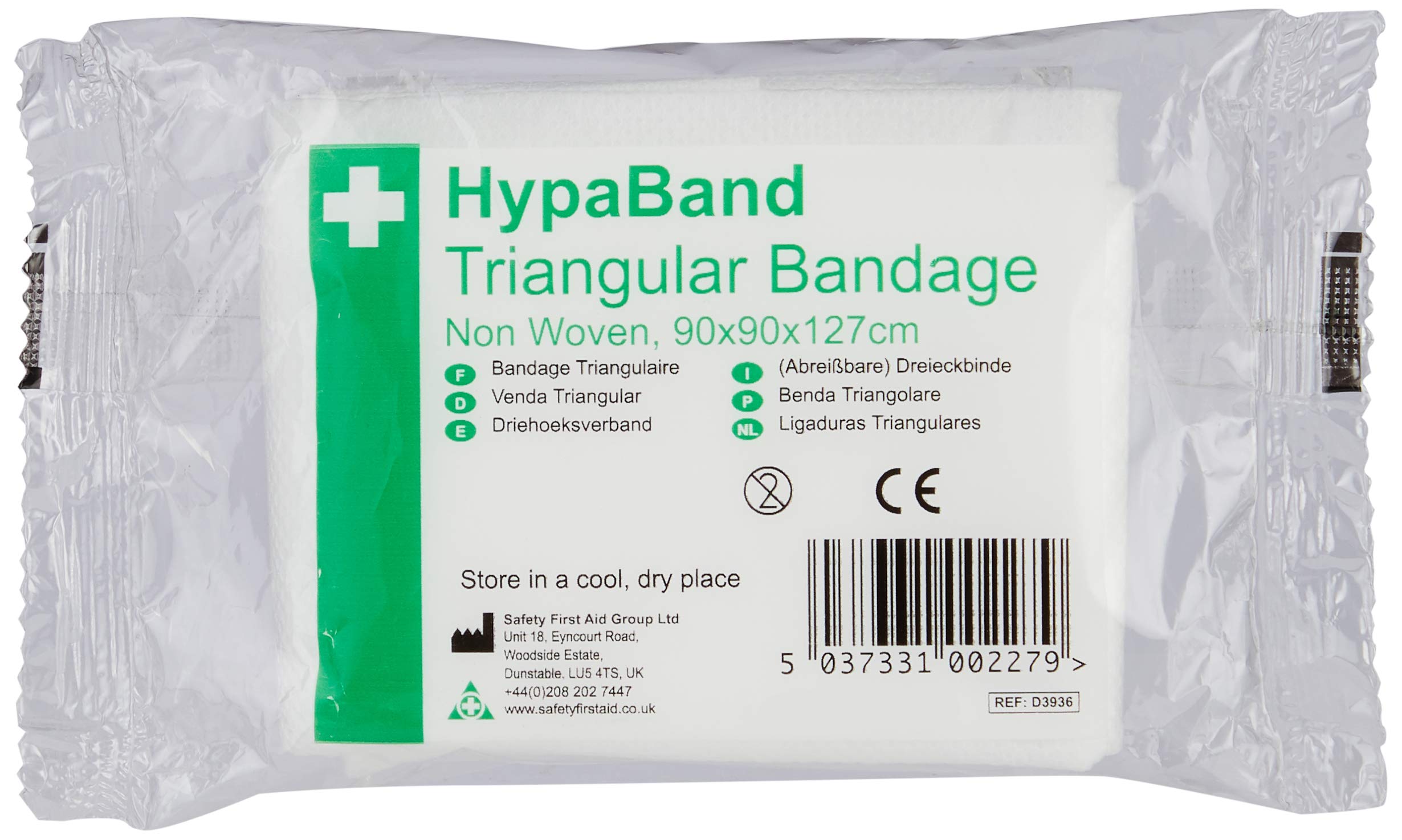 Safety First Aid HypaBand Triangular Bandage D3936