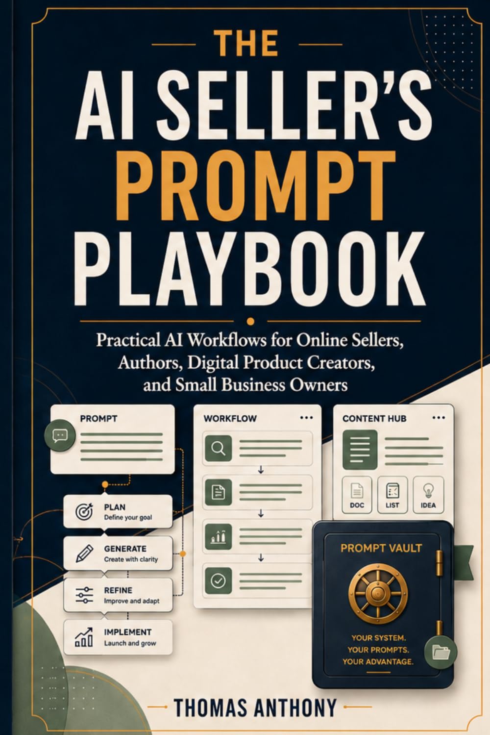 The AI Seller's Prompt Playbook: Practical AI Workflows for Online Sellers, Authors, Digital Product Creators, and Small Business Owners