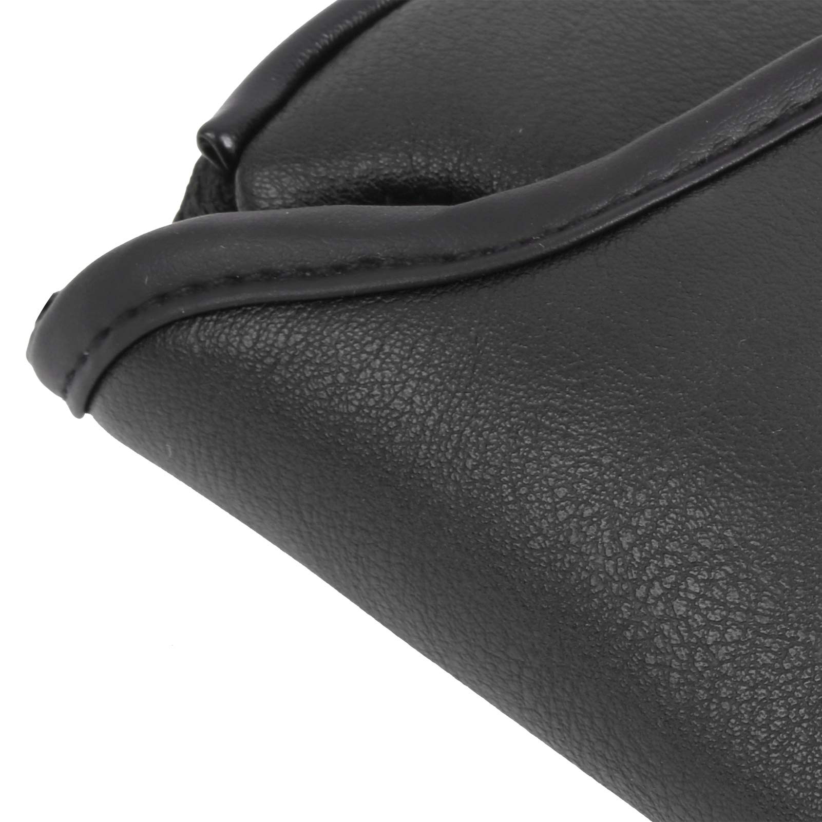 RiToEasysports Putter-Abdeckungen, wasserdichte Schutzhüllen, Schlägerhaube, Halbkreis-PU-Lederschutz, Zubehör