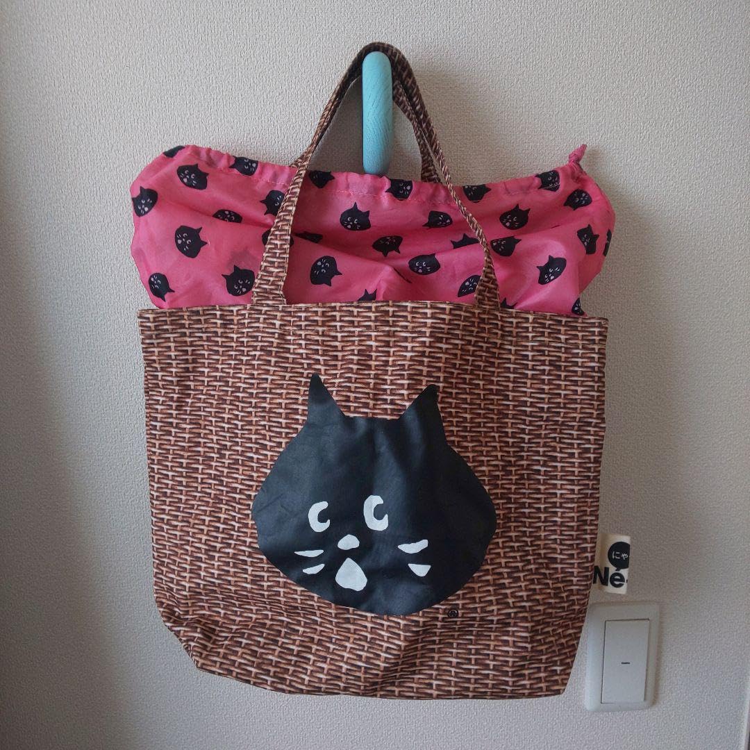 Amazon.co.jp: Ne-net ネネット にゃー トートバッグ エコバッグ