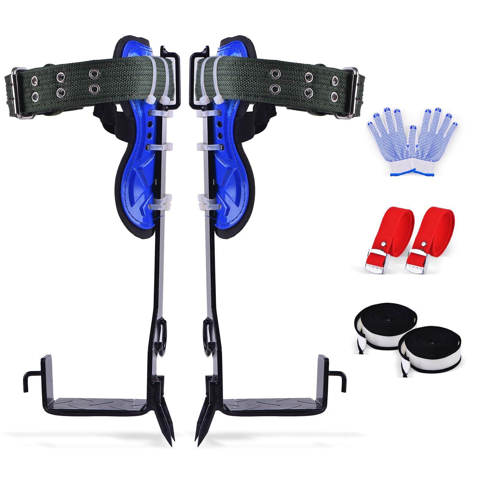 Photo 1 of Lenareli Climbing Equipment. Tree - Climbing Kits. Anti - Slip Climbing Tools with footboards. —— Forestry Operation Equipment Suitable for Rock Climbing, Tree Trimming, Hunting, and Fruit Picking.