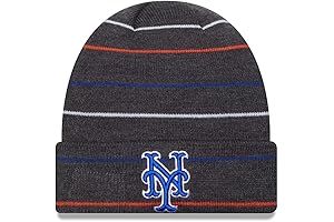 New Era New York Mets Grey Knitted Beanie