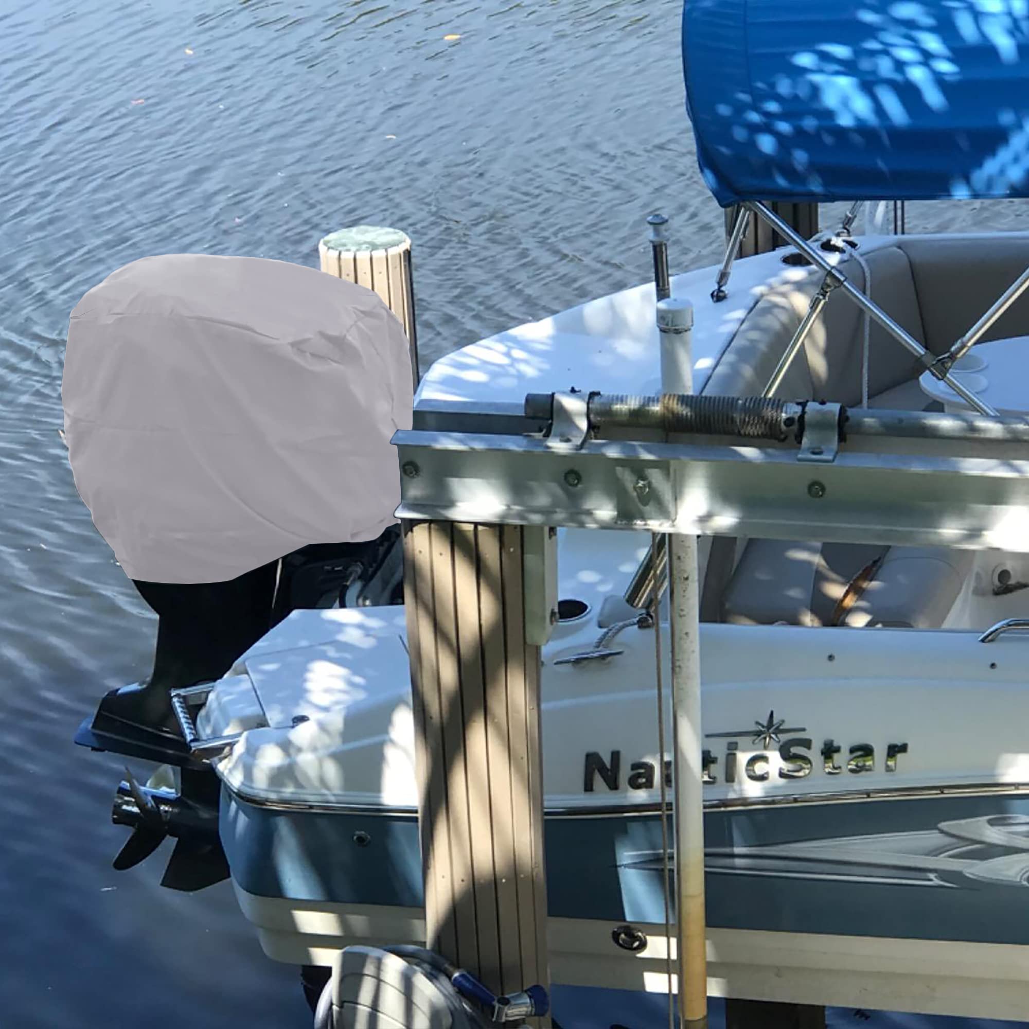 Primeshield Outboard Motor Cover, Waterproof Boat Motor Covers, 600D