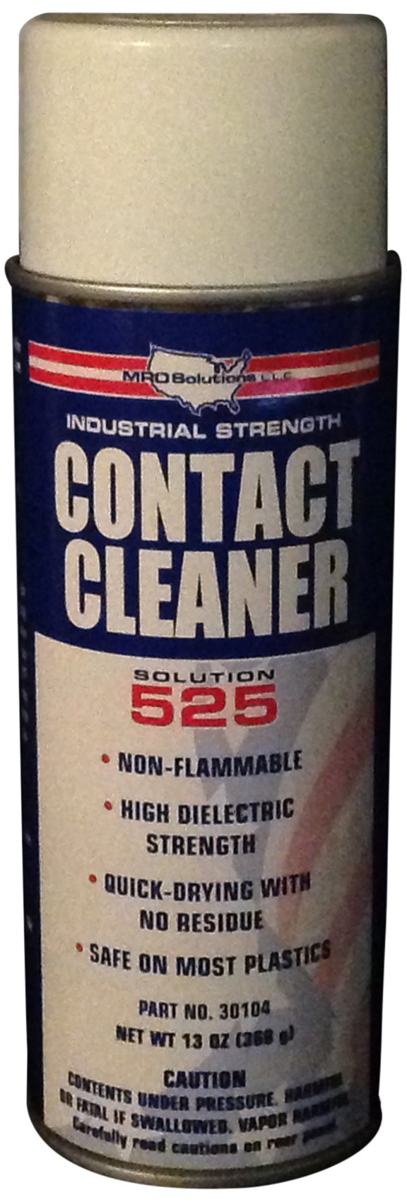 525 High Purity Contact Cleaner in Aerosol Can, 16oz Capacity