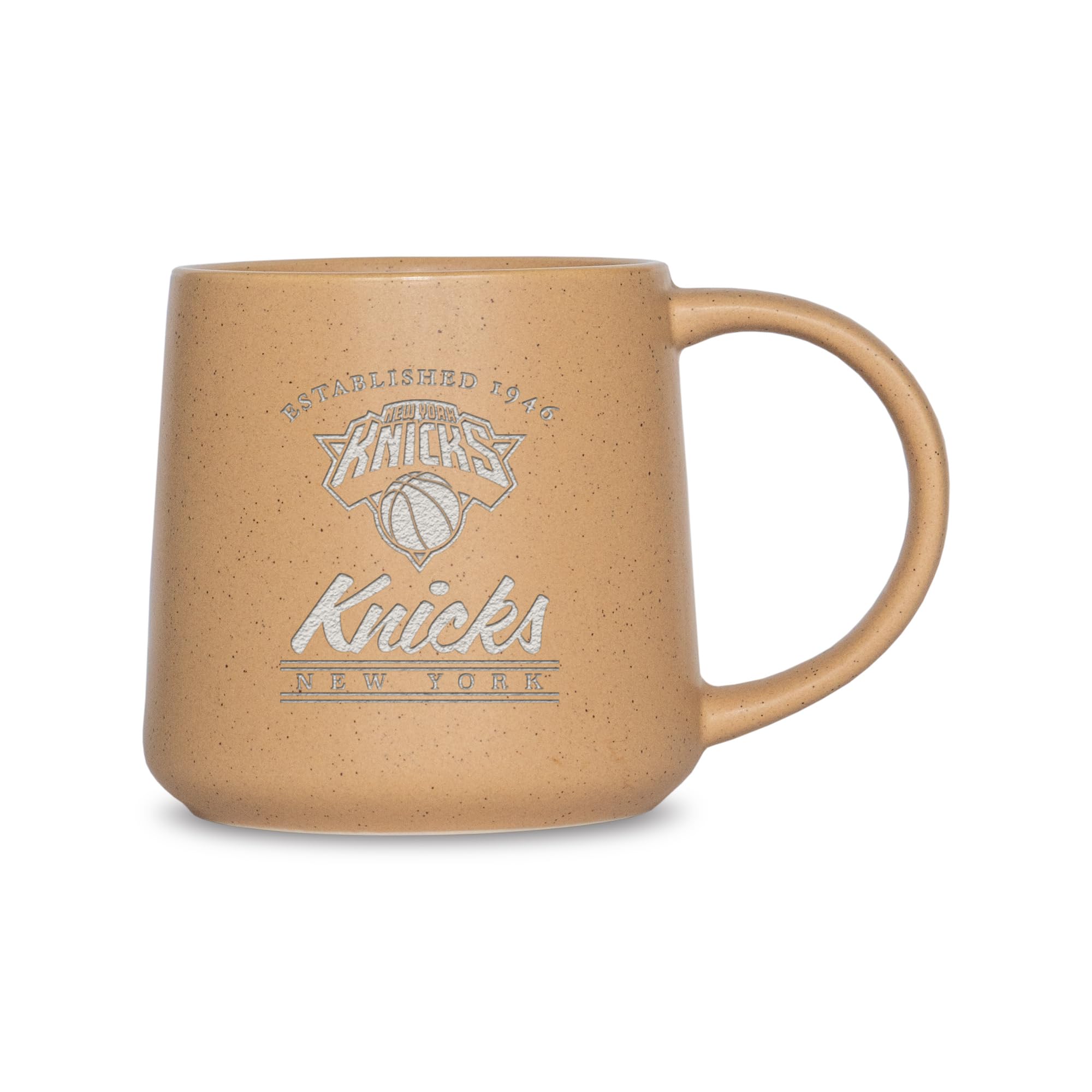 Rico Industries NBA Basketball Chicago Bulls Sand 16oz Ceramic Taper Mug