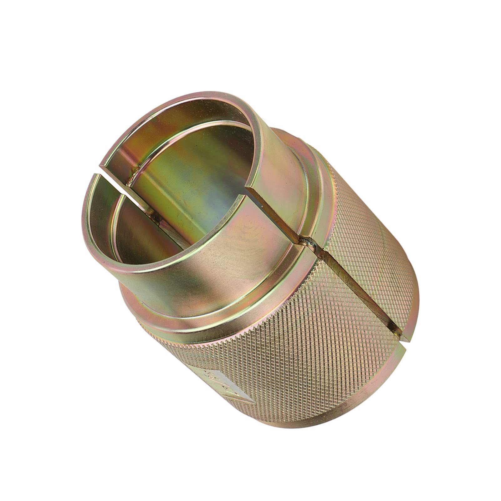 Pilote de Joint de Fourche, Conception Fendue D'outil de Pilote de Joint de Fourche de Moto Remplacement en Acier au Carbone pour les Fourches Avant Inversées Traditionnelles(43mm)