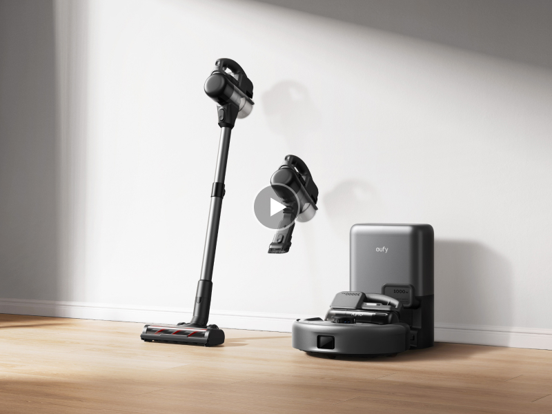 Odkurzacz automatyczny eufy E20 3 w 1, wszechstronny, samoczynnie