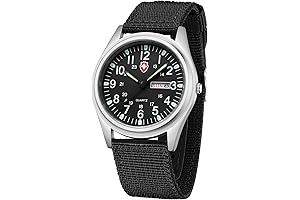 Wenger Men's Relaxed Nylon Strap Field Watch 01.1741.102