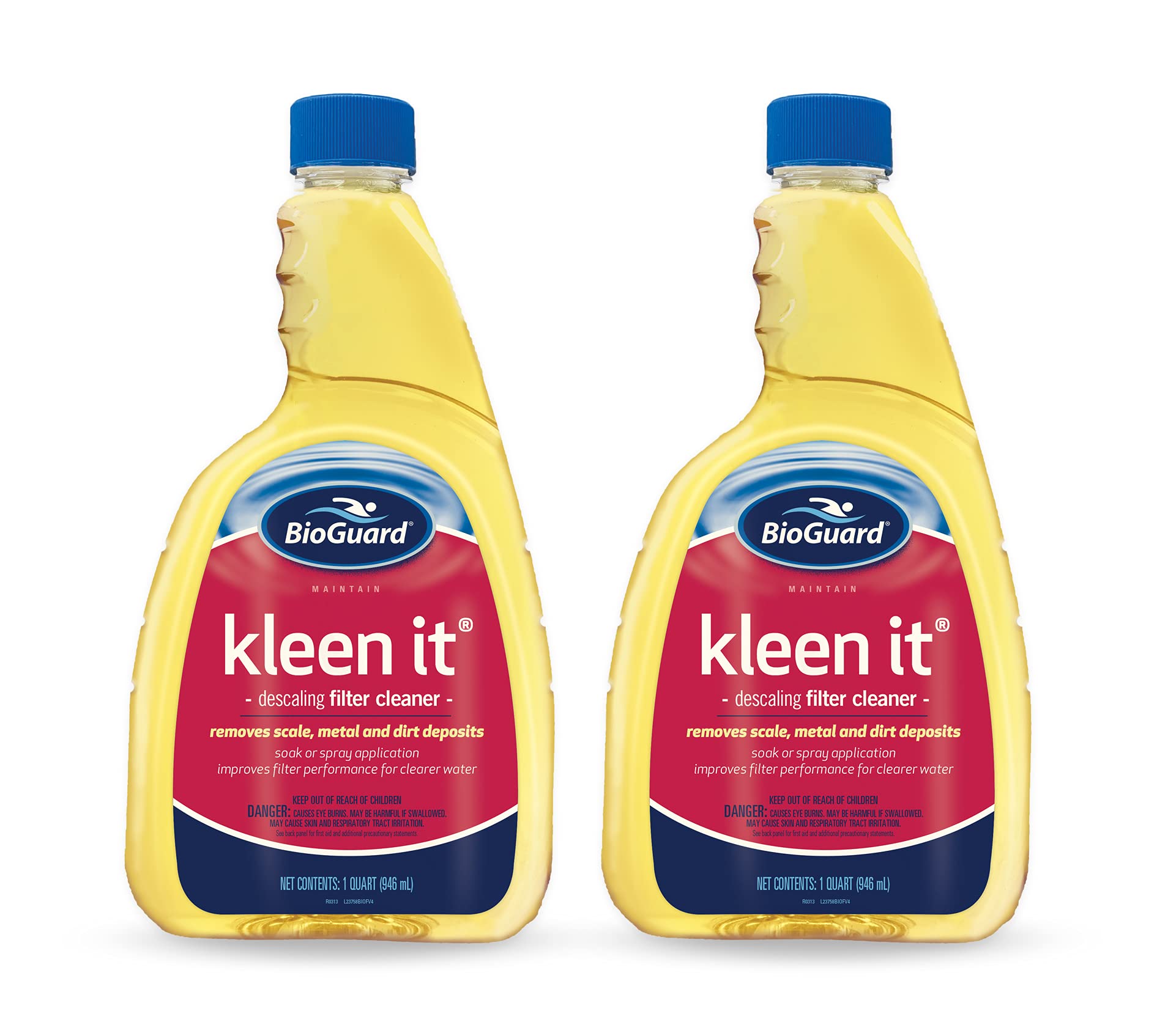BioGuard Kleen It Filter Cleaner (1 qt) (2 Pack)