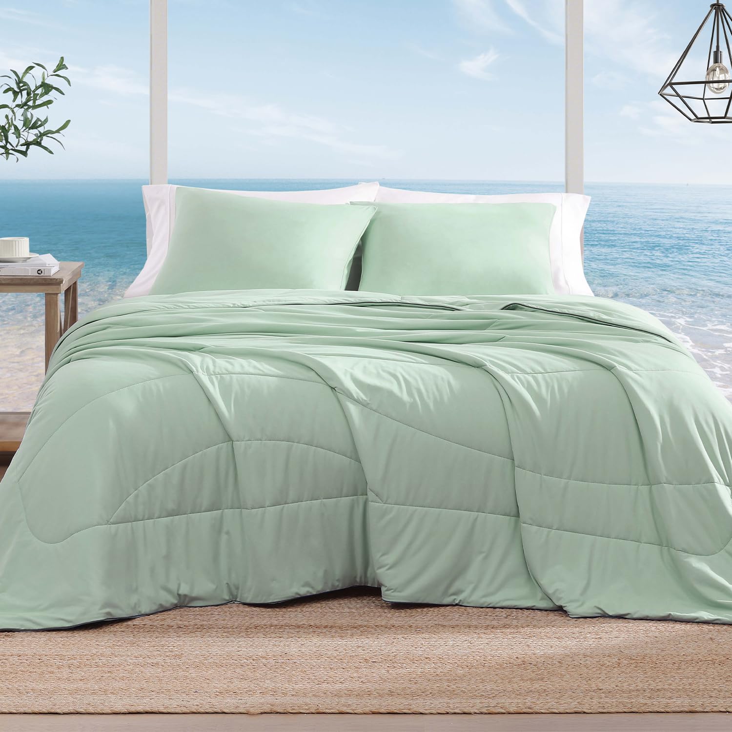 Amazon.com: Monbix ChillChilla Cooling Comforter Twin Size-2