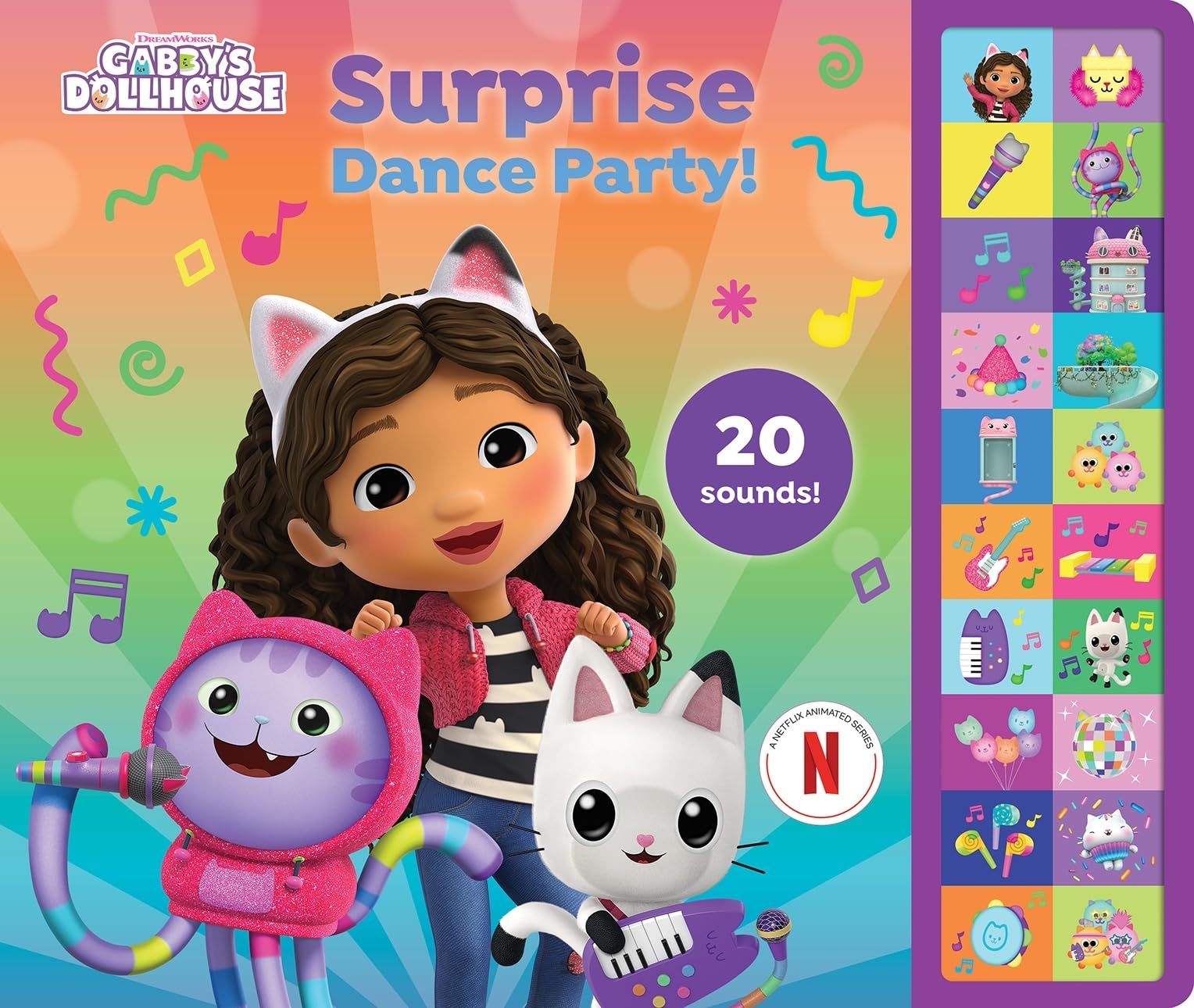 Gabby's Dollhouse: Surprise Dance Party! Sound Book