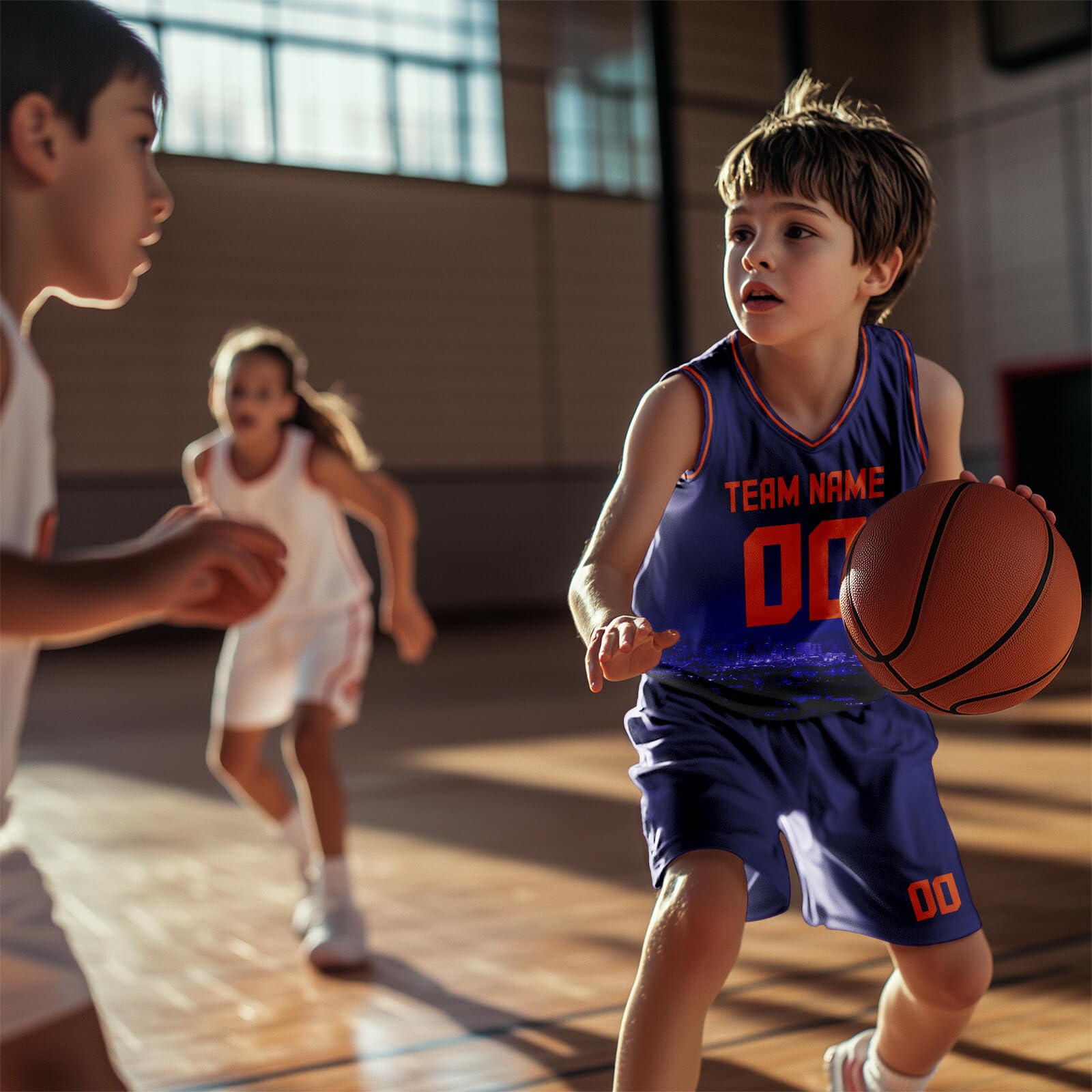 Badger Sport Graphite/White Youth Medium Reversible Mesh Tank Top Jersey Uniform