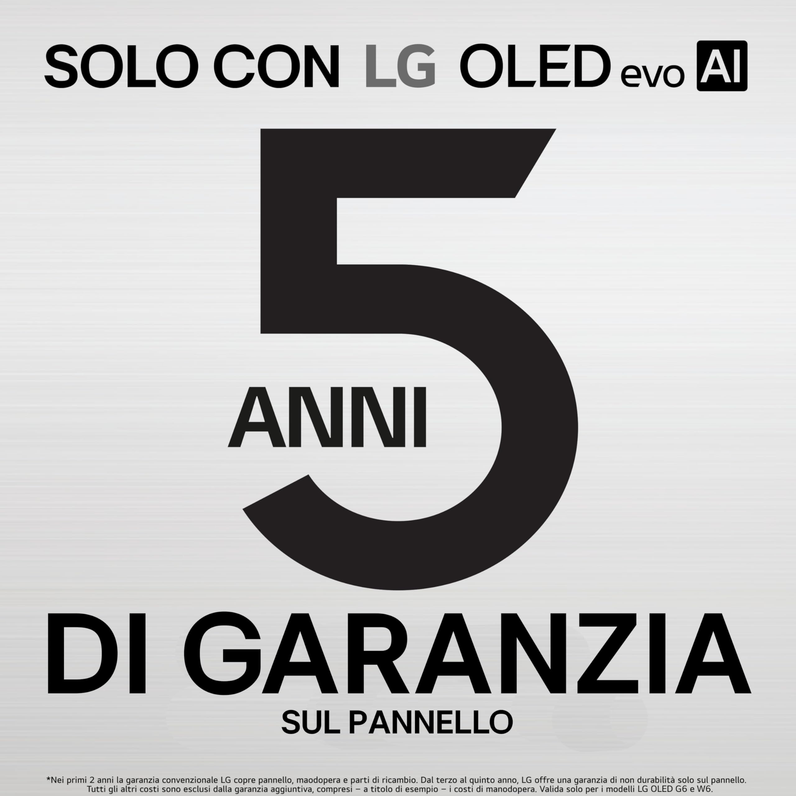 LG OLED evo AI 55 Pollici, Serie G6 2026 Smart TV 4K - OLED55G64LW