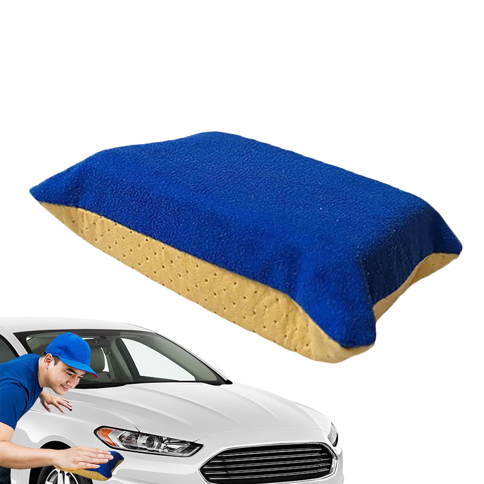 Car Window Cleaner - Window Defogger Sponge | 3 Windshield Cleaner Sponge | Windshield Cleaner and Defogger | Defogger for Car | Windshield Defogger Window Cleaner | Absorbent Window Cleaning Sponges
