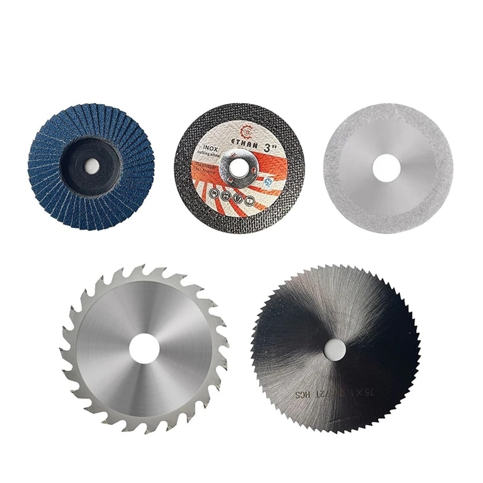 Ewsdsfs Cutting Blade Cordless Electric Angle Grinder 16.8V Mini Lithium Battery Power High-Efficiency Polishing Grinding Machine For Diamond Cutting(Cutting Blade)