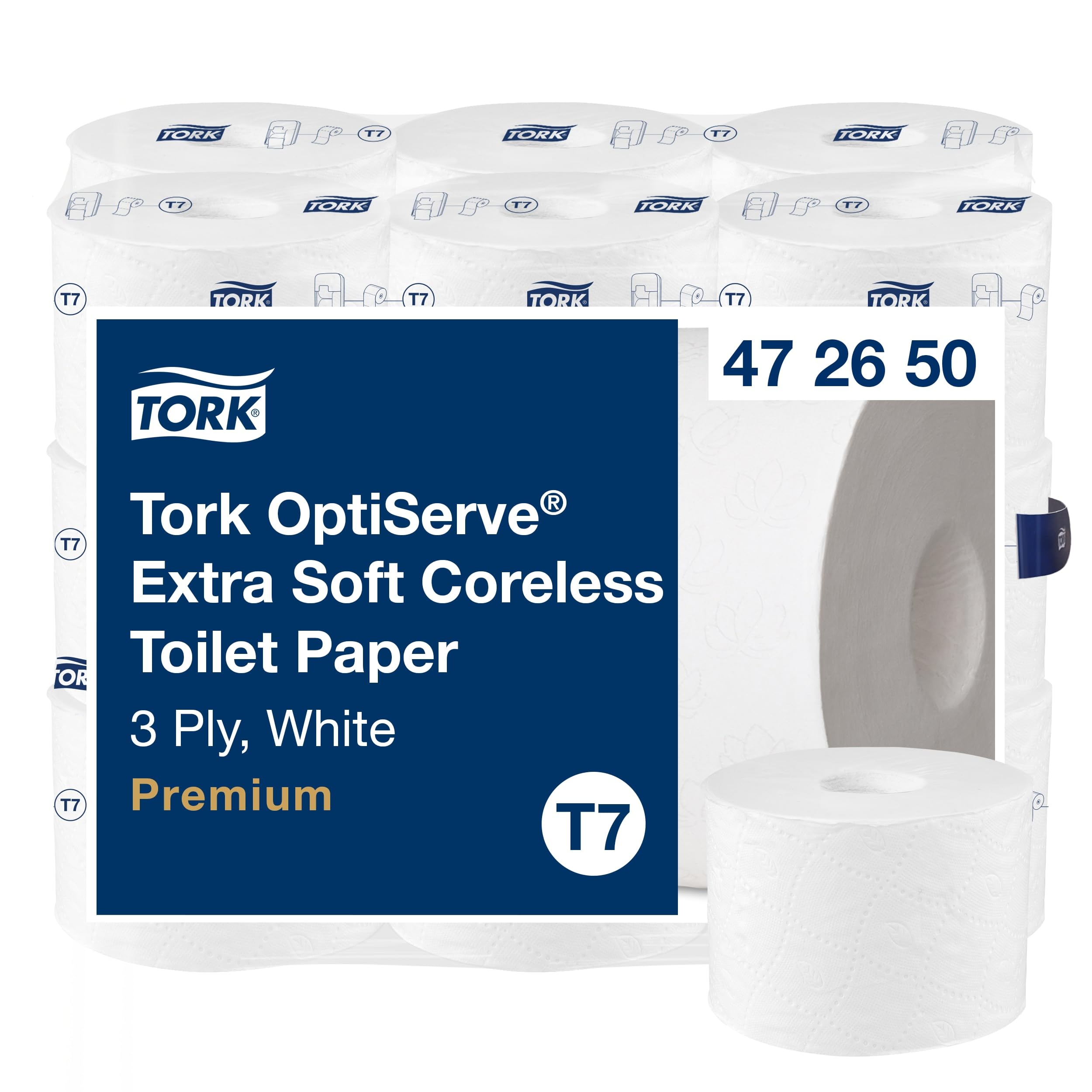 Toiletpapier - 3laags - 320 vellen - 36 rollen | Jantex GD831