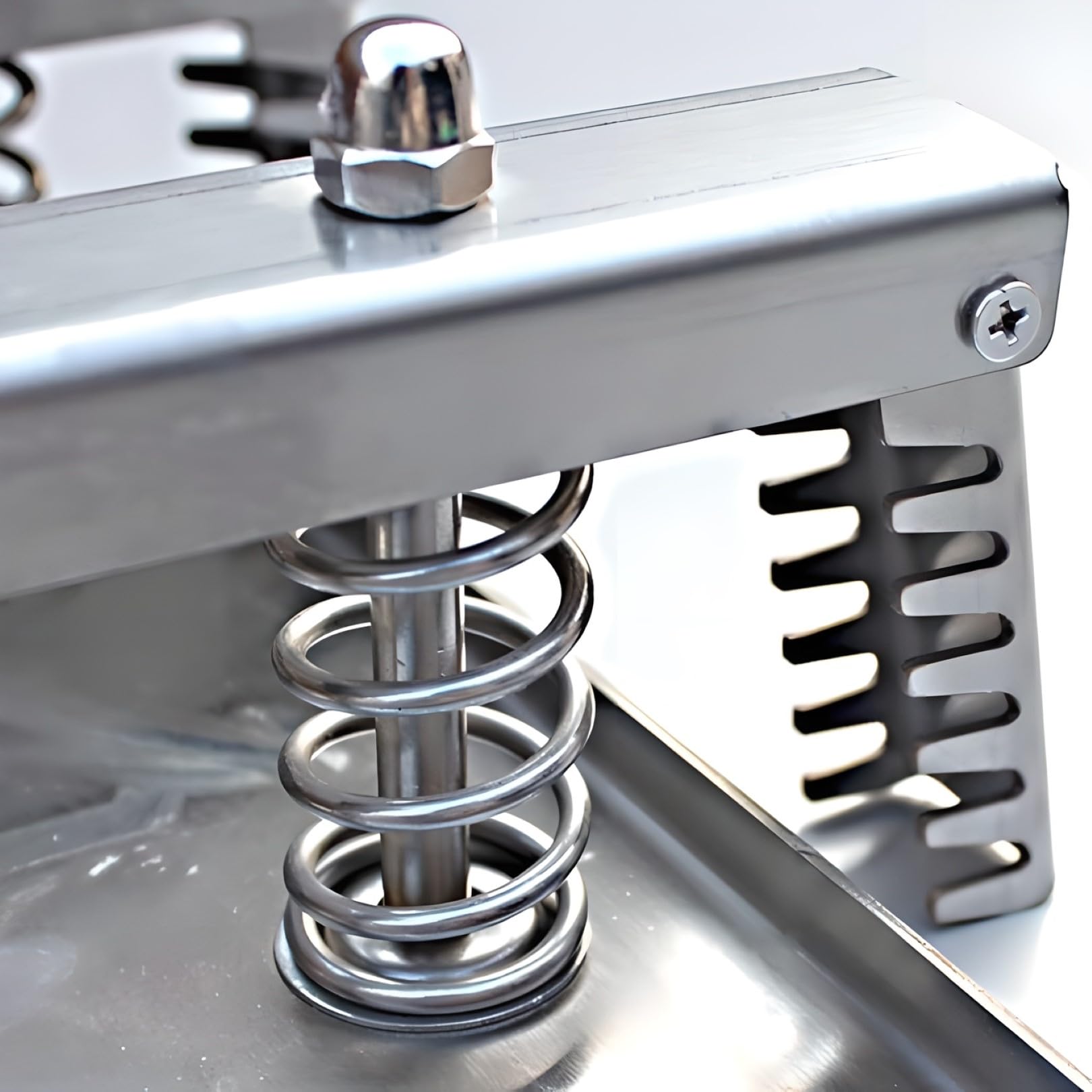 Pressa per carne in acciaio inox, facile da usare, stampo per prosciutto, per salumi, cucina, 200 x 100 x 100 mm, perfetto per chef domestici e amanti della carne