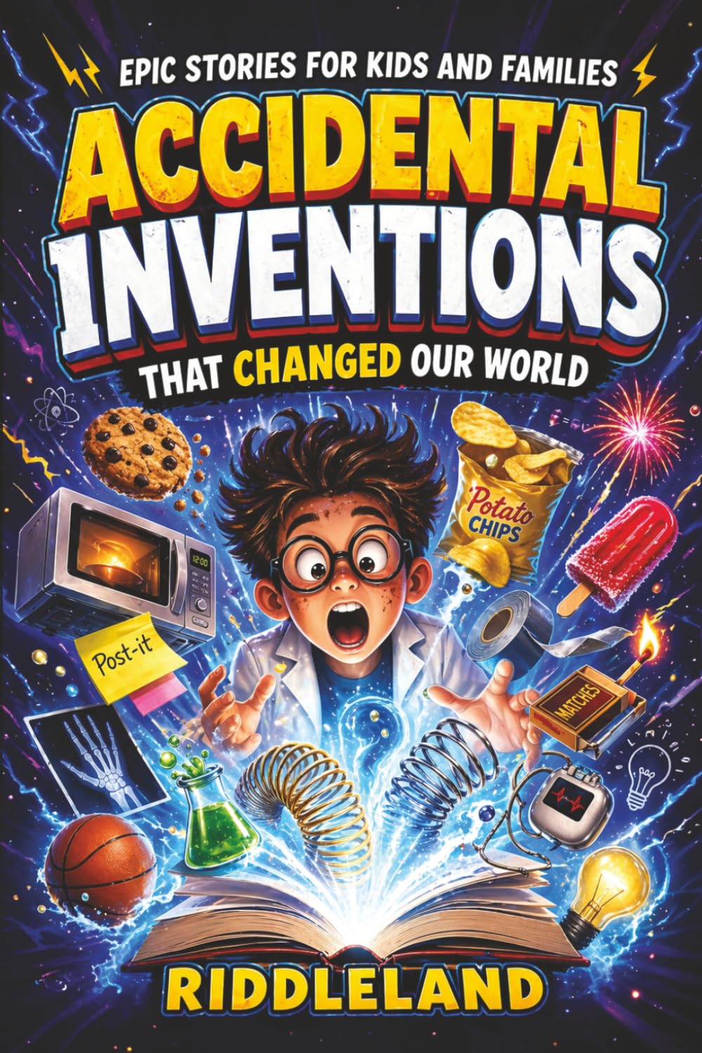 Epic Stories For Kids and Family - Accidental Inventions That Changed Our World: Fascinating Origins of Inventions to Inspire Young Readers (Books For Curious Kids)