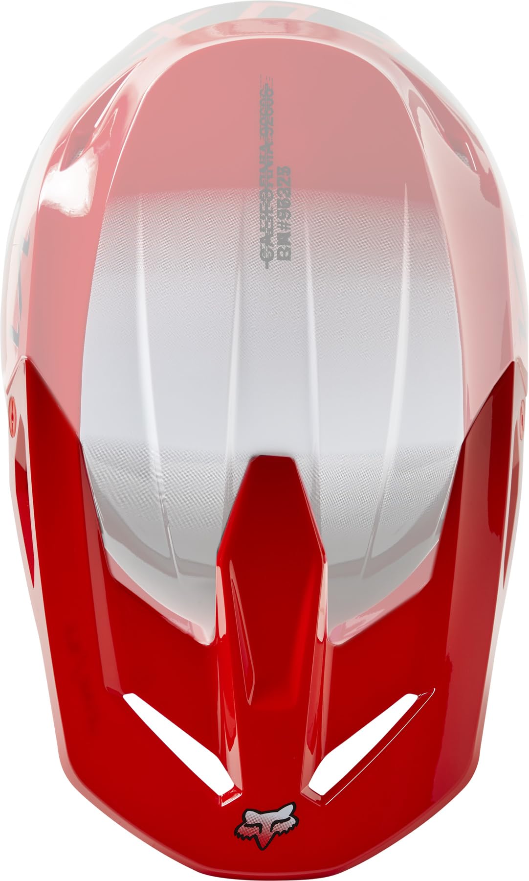 Fly Racing Visor for Fly Rayce 2024 Helmet - Red/Black/White - XS - Lg