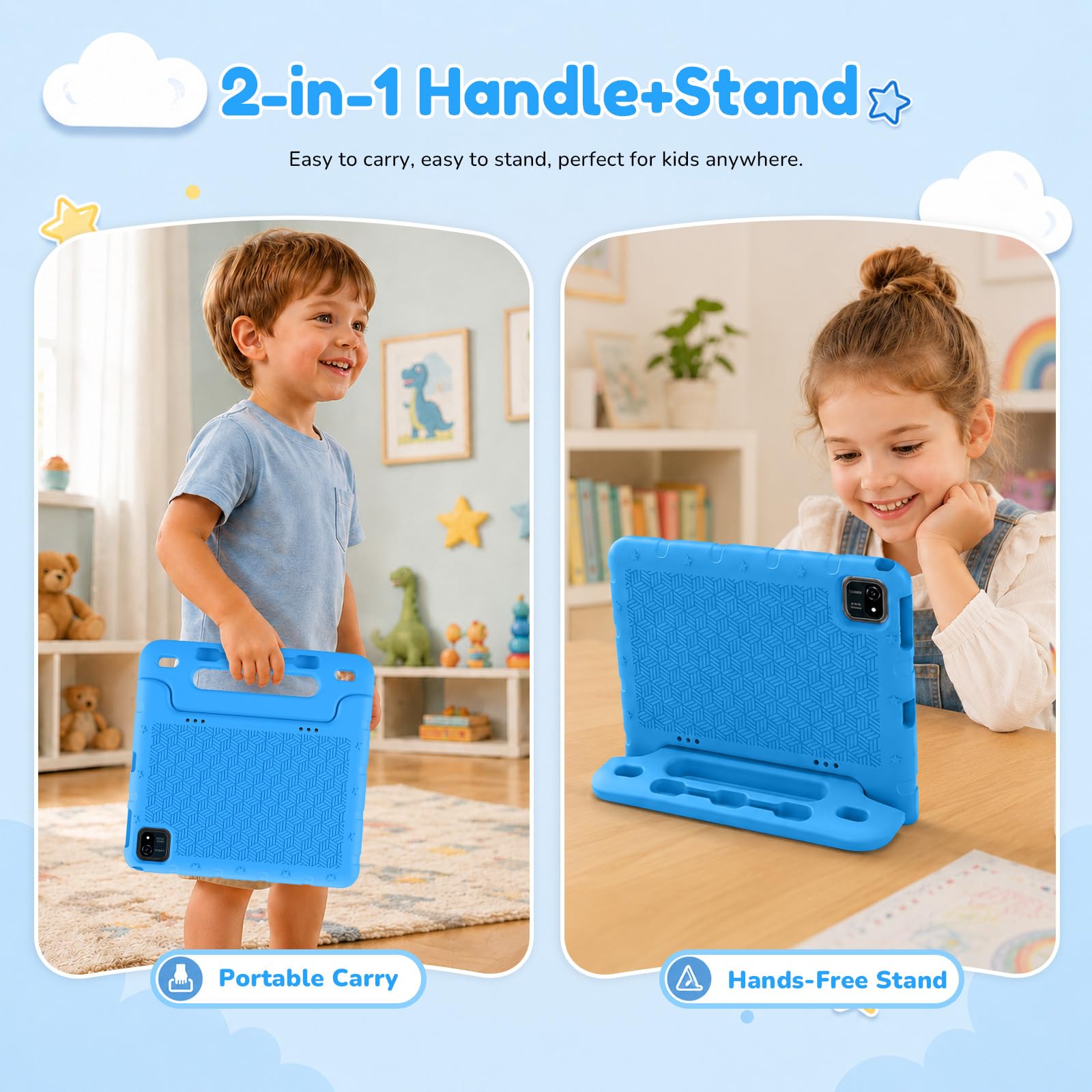Amazon.co.jp: EDDBNi キッズタブレット Android 14 タブレット 10