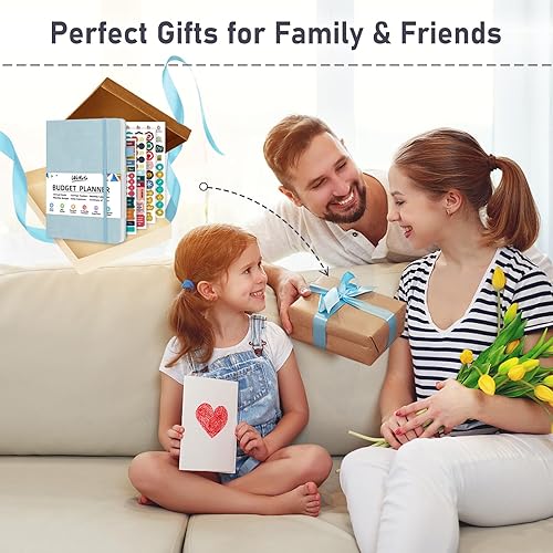 Miniatura 9 de WEMATE Agenda de presupuesto 2026 - Libro de presupuesto mensual con cuaderno de seguimiento de gastos, organizador de facturas y planificador